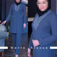 مانتو شلوار اداری سلنا
