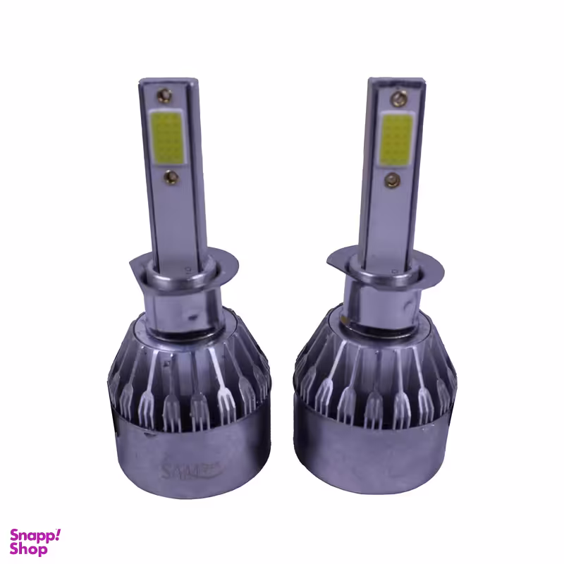 هدلایت لامپ خودرو سام مدل U10 پایه H1 مجموعه 2 عددی