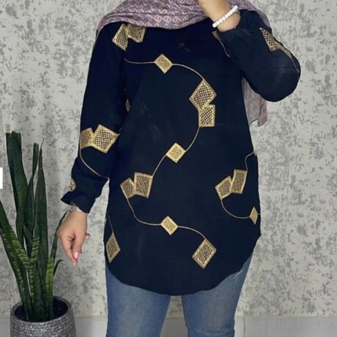 تونیک زنانه خامه دوزی