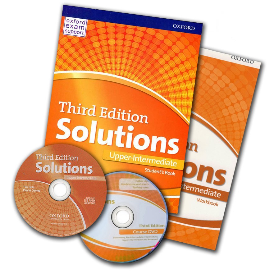 کتاب Solutions 3rd Edition Upper Intermediate به همراه CD رحلی