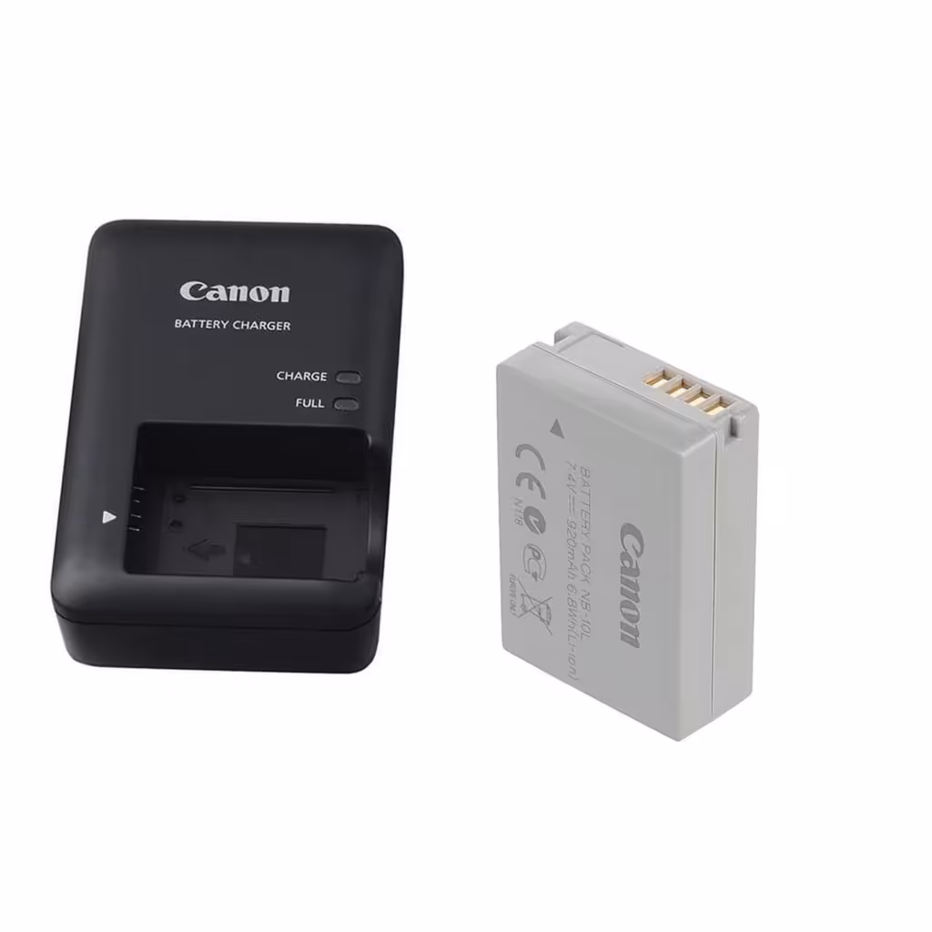 شارژر باتری دوربین کانن مدل CB-2LCE به همراه باتری دوربین مدل NB-10L Canon