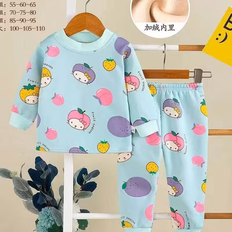 ست داخل خز  جنس عالی 7تا9سال 