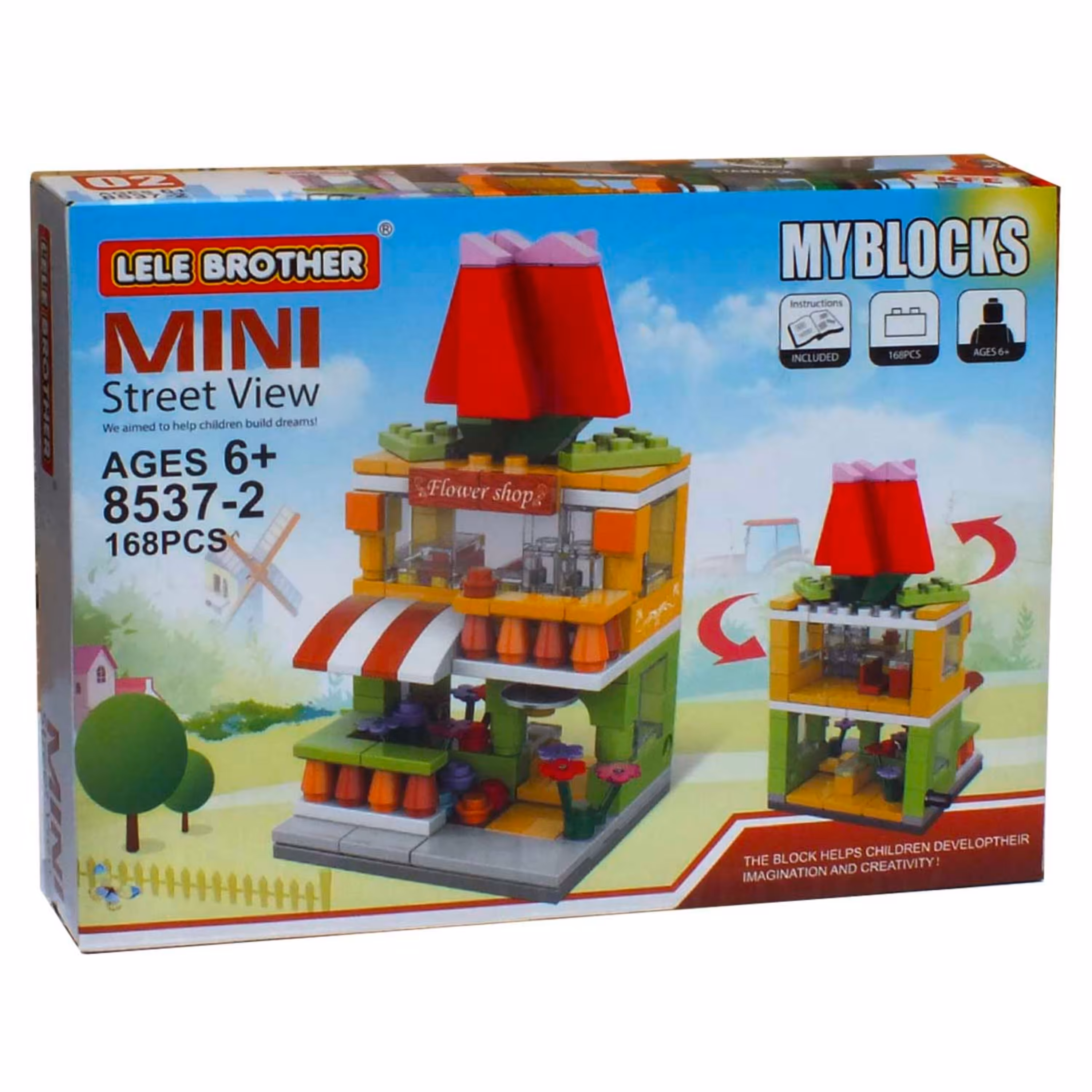 لگو مینی استریت گل فروشی -537-8537-2