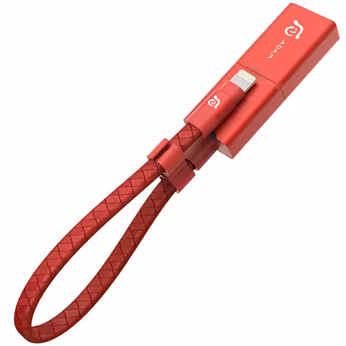 آدام المنتس کارت خوان لایتنینگ مدل iKlips Wizard - قرمز - Hiapple.ir