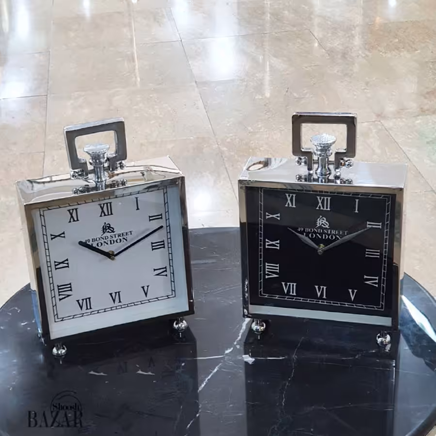 ساعت دکوری رومیزی سایز 25*25