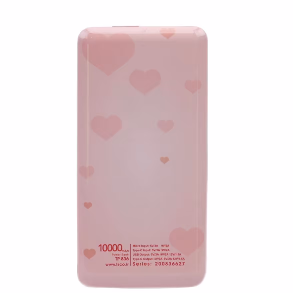 پاور بانک tp836 تسکو 10000 میلی آمپر 