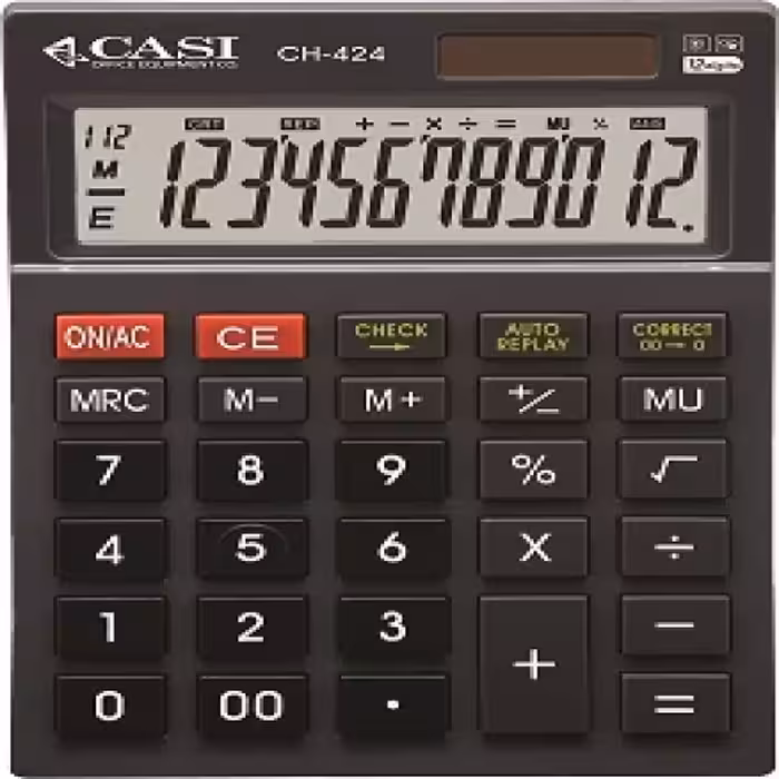 ماشین حساب کاسی مدل سی اچ 424