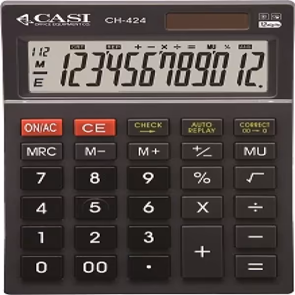ماشین حساب کاسی مدل سی اچ 424