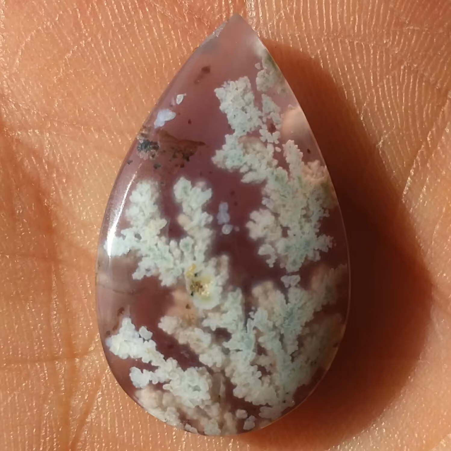 نگین شجر هفت رنگ زمینه سوسنی تراش فانتزی محشر شاهکار خلقت 100 در 100 طبیعی خاص