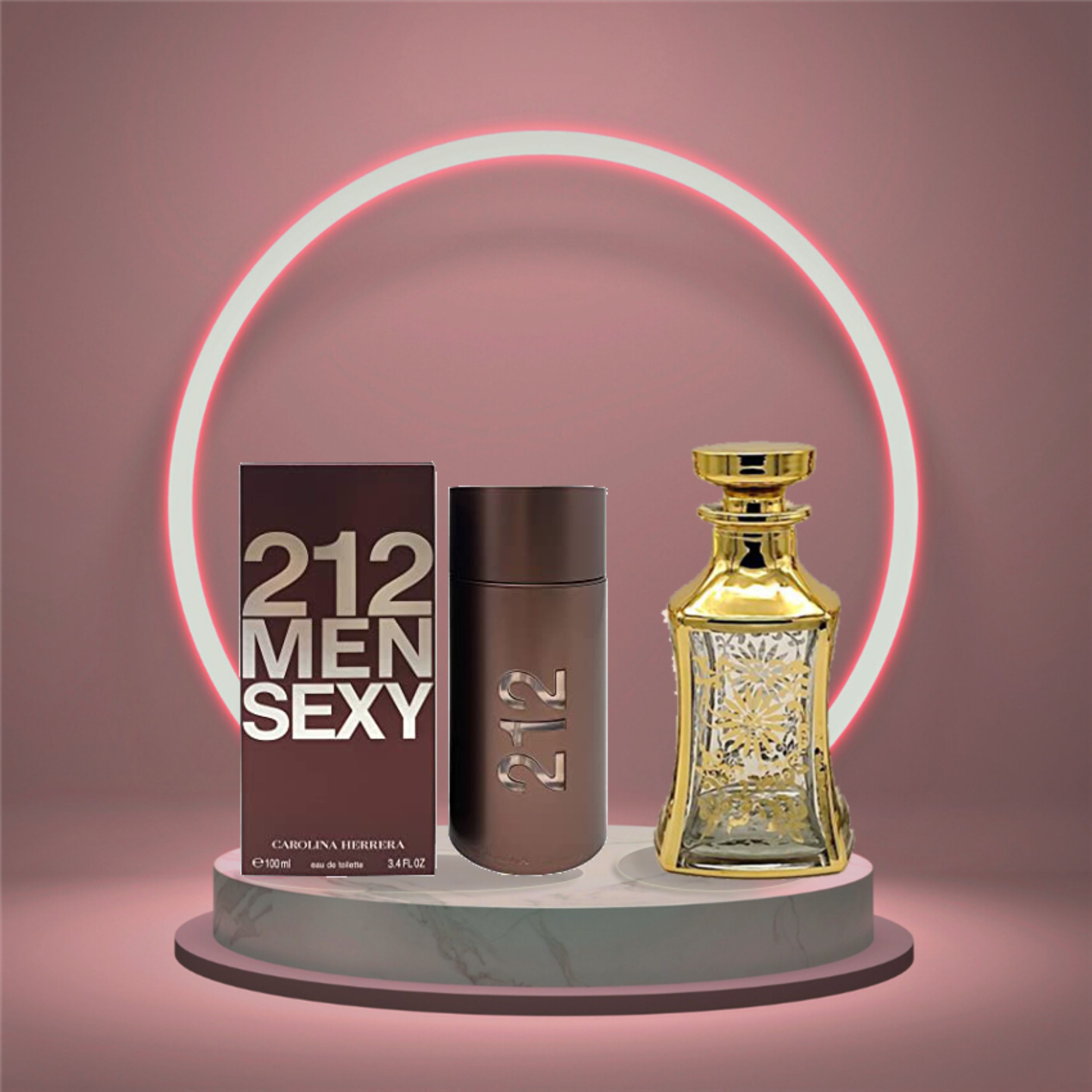 عطر 212 مردانه 20 گرم خالص و بدون الکل - Carolina Herrera 212 for men