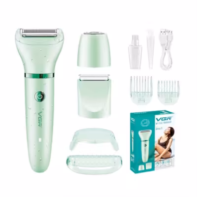 ست اصلاح زنانه 3 کاره وی جی آر مدل v-735