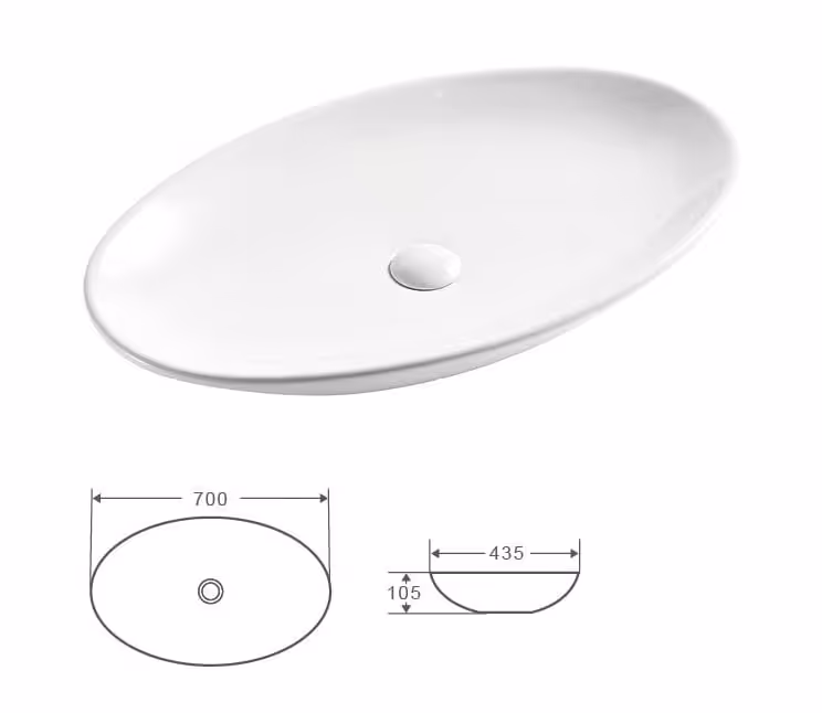 کاسه روشویی مدل LT-3255 آرماندو ویکاریو Armando Vicario
