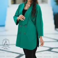 مانتو آنیل یقہ تبری بسیار شیک باارسال رایگان