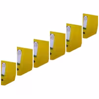 زونکن A4  سلفونی فانتزی زرد ( بسته 6 عددی)