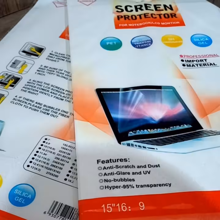 فیلتر و اشعه گیر LCD. LED / اندازه 15،16 اینچی / تک پک / کیفیت بالا

