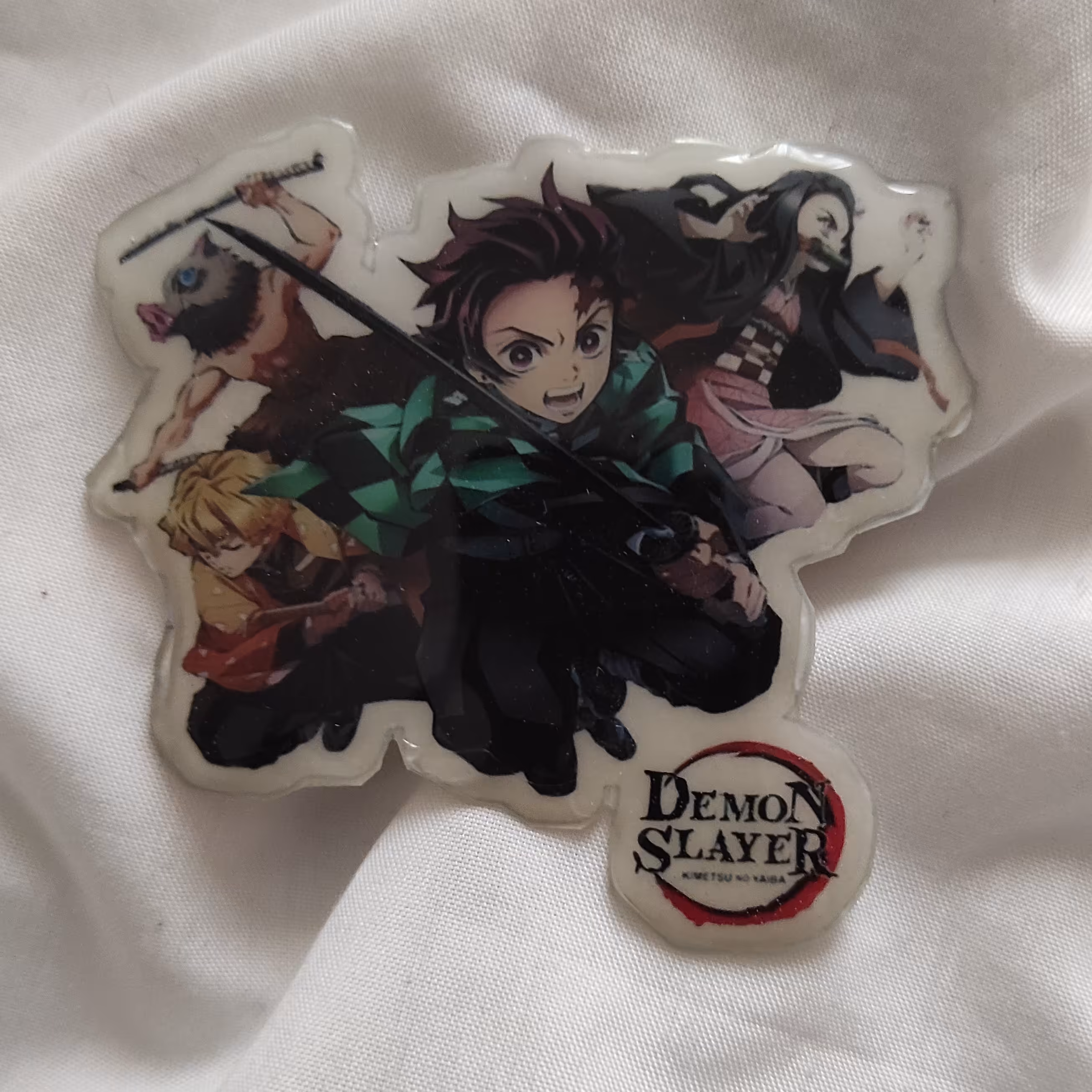 بوک مارک رزینی طرح انیمه تیغه شیطان