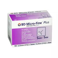 سرسوزن قلم انسولین 5 میل بی دی BD 31G-5mm