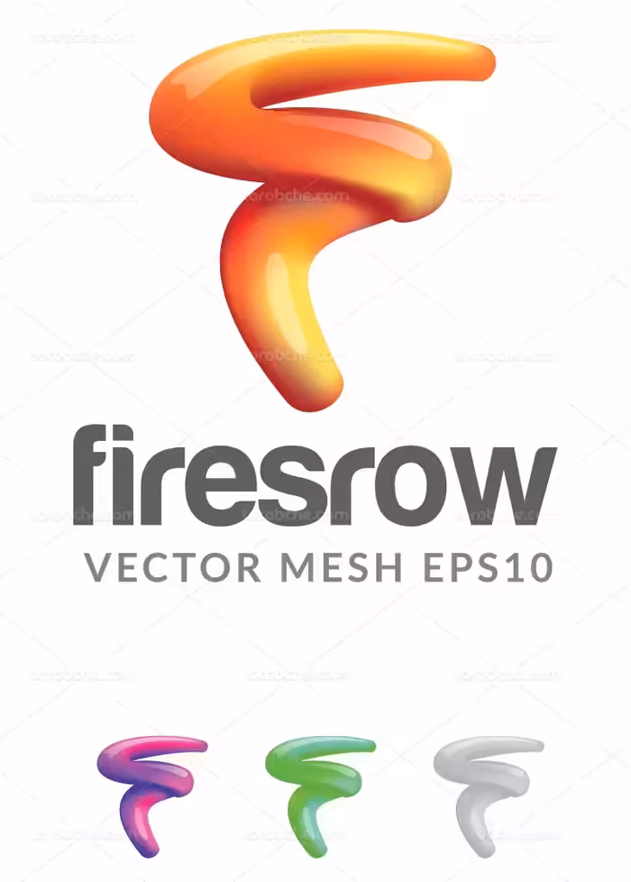 وکتور لوگو شعله آتش | گرافیک با طعم تربچه