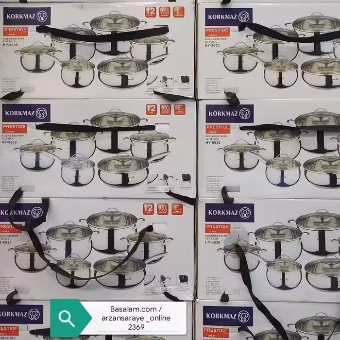 سرویس قابلمه کرکماز 12 پارچه 