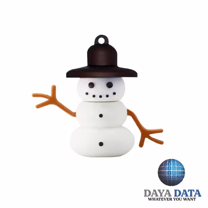 فلش مموری فانتزی دایا دیتا  آدم برفی  مدل PF1003-11 ظرفیت64GB-USB3