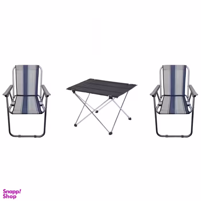 میز و صندلی سفری تاشو مدل Asplus بسته 3 عددی