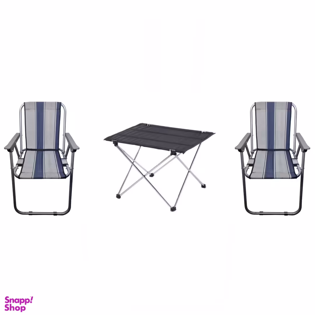 میز و صندلی سفری تاشو مدل Asplus بسته 3 عددی