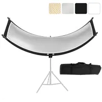 رفلکتور عکاسی خمیده 4 کاره (یو شکل) وسکات 180* 60 مدل U-Shape Curved Light Reflector