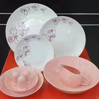 سرویس 30 پارچه سرامیک طرح دار لیانا
