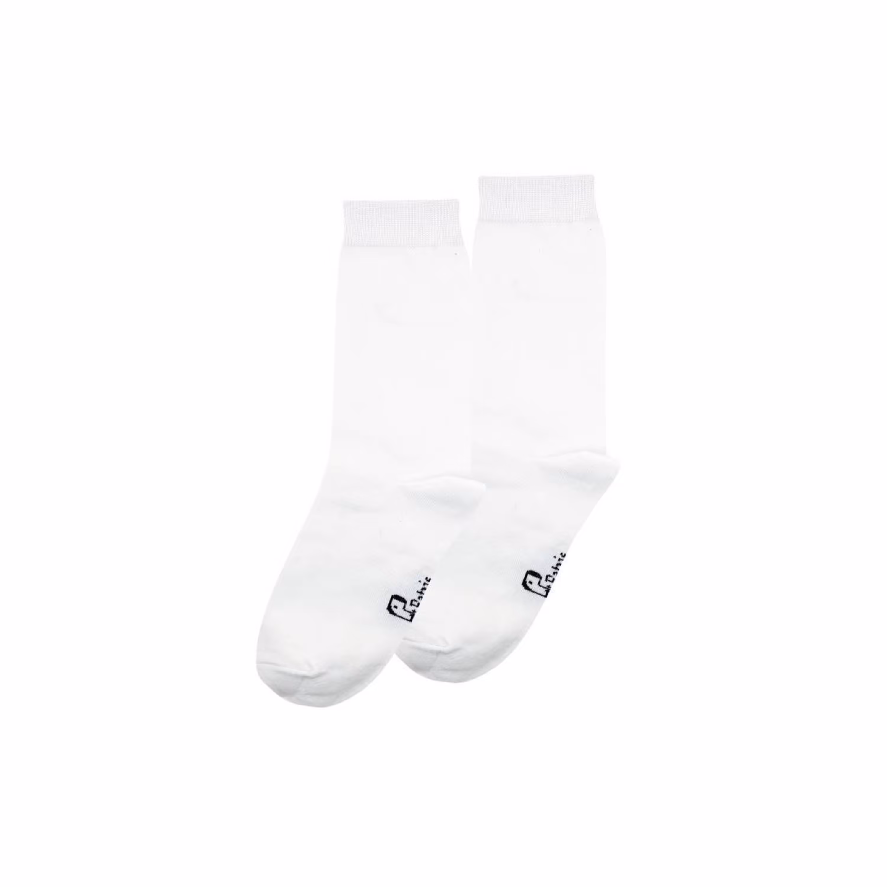 جوراب ساقدار سفید ساده