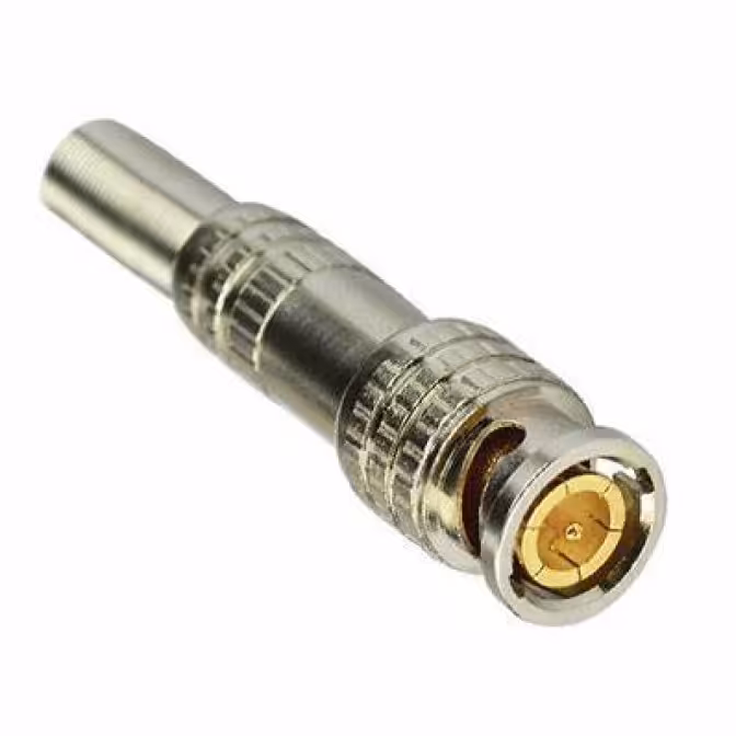 فیش دوربین مدار بسته BNC پیچی بسته 100تایی bnc connector