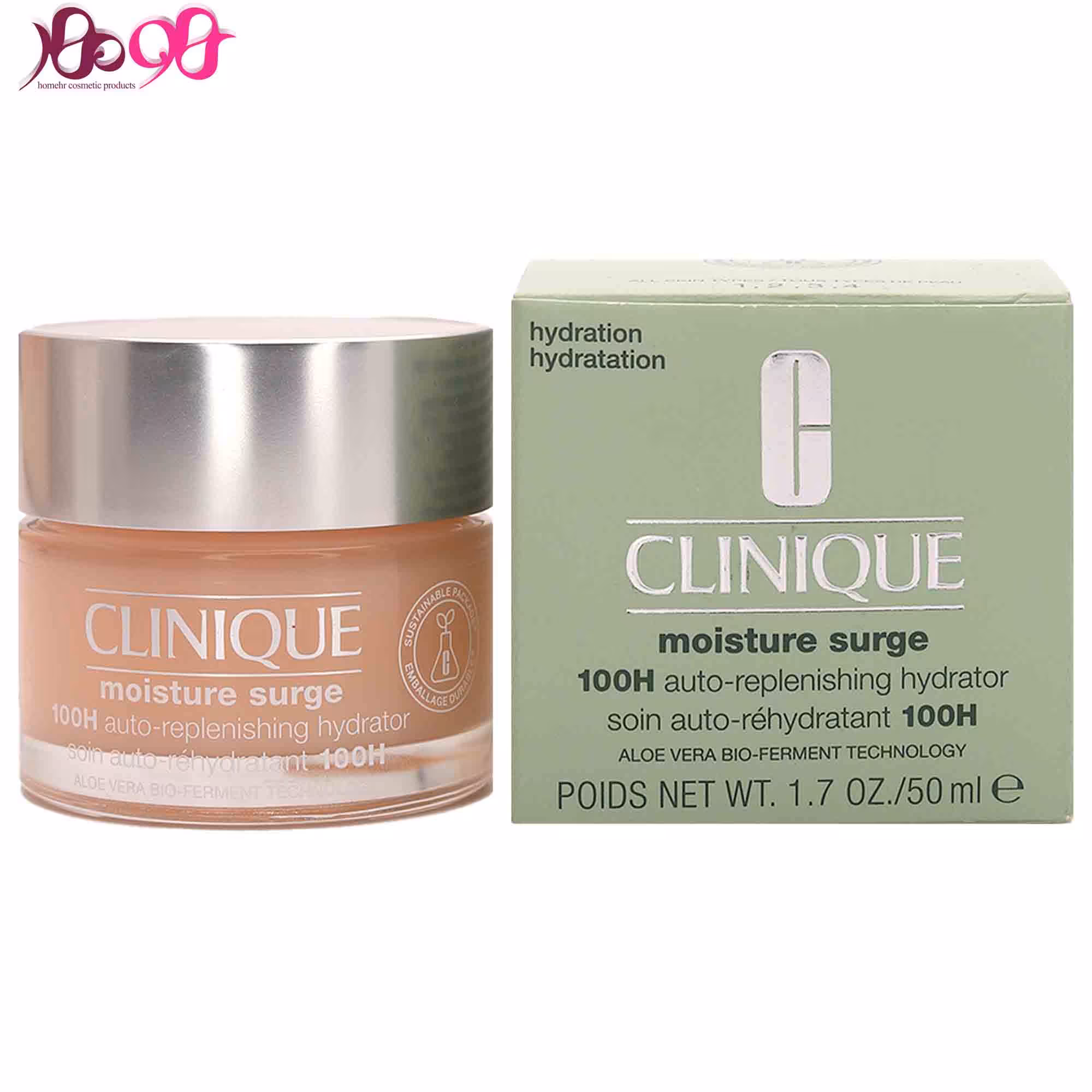 کرم مرطوب کننده و آبرسان کلينيک 50 ميل - CLINIQUE