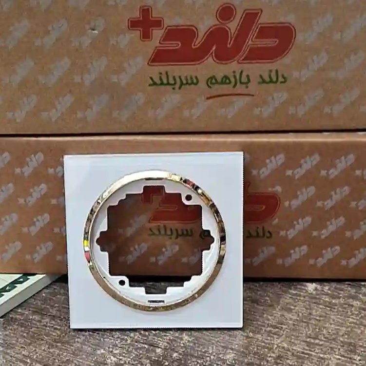 قاب کلید پریز اوا پلکسی تکی