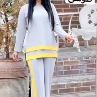 دوتکه تونیک شلوار یاسمن
