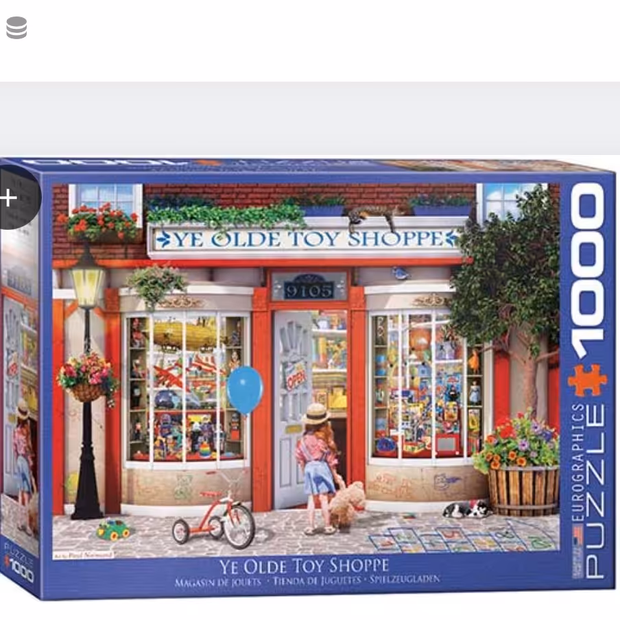پازل یوروگرافیک آلمان مدل اسباب بازی فروشی قدیمی Ye Olde Toy Shoppe