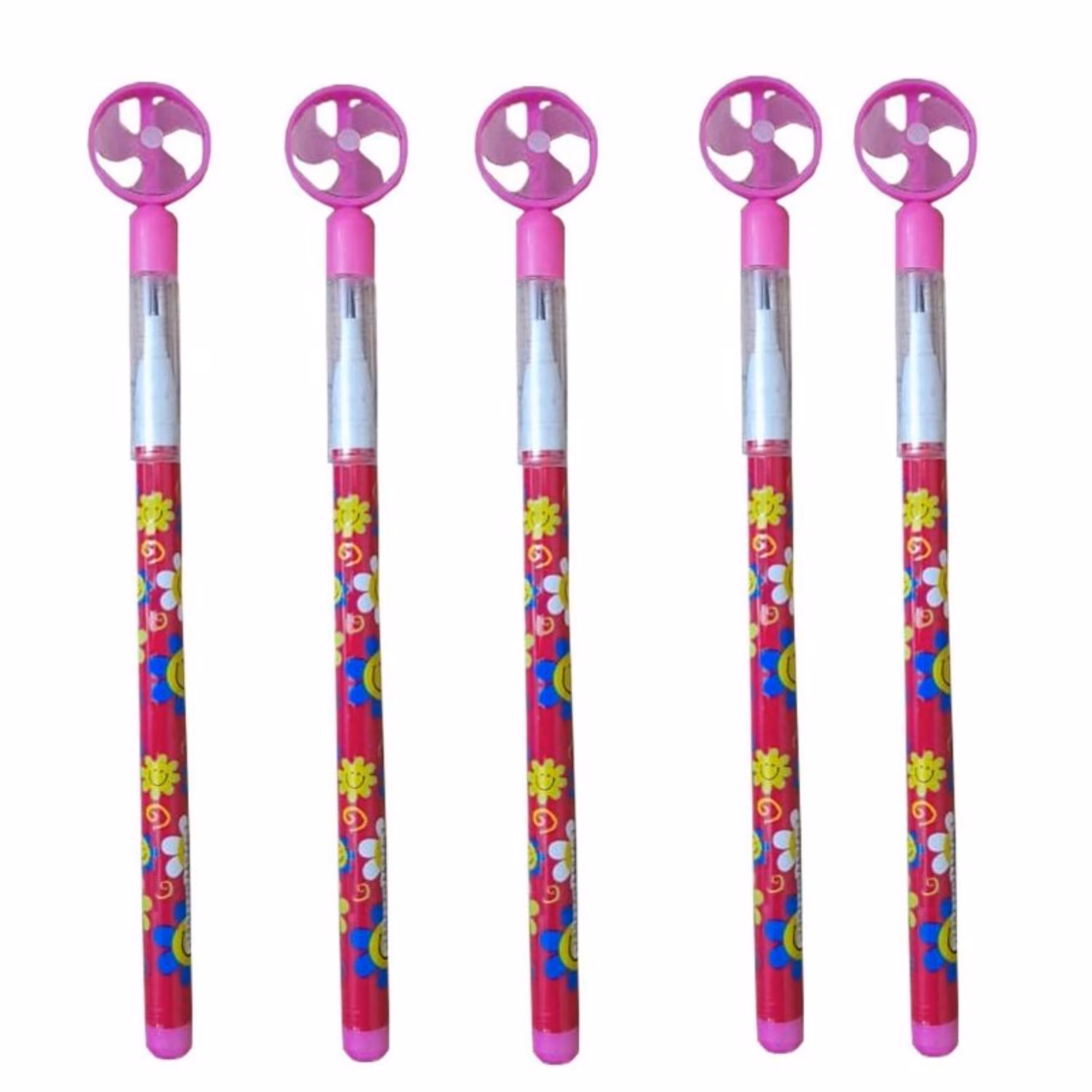 مداد فشنگی مدل پنکه کد 5 بسته 5 عددی