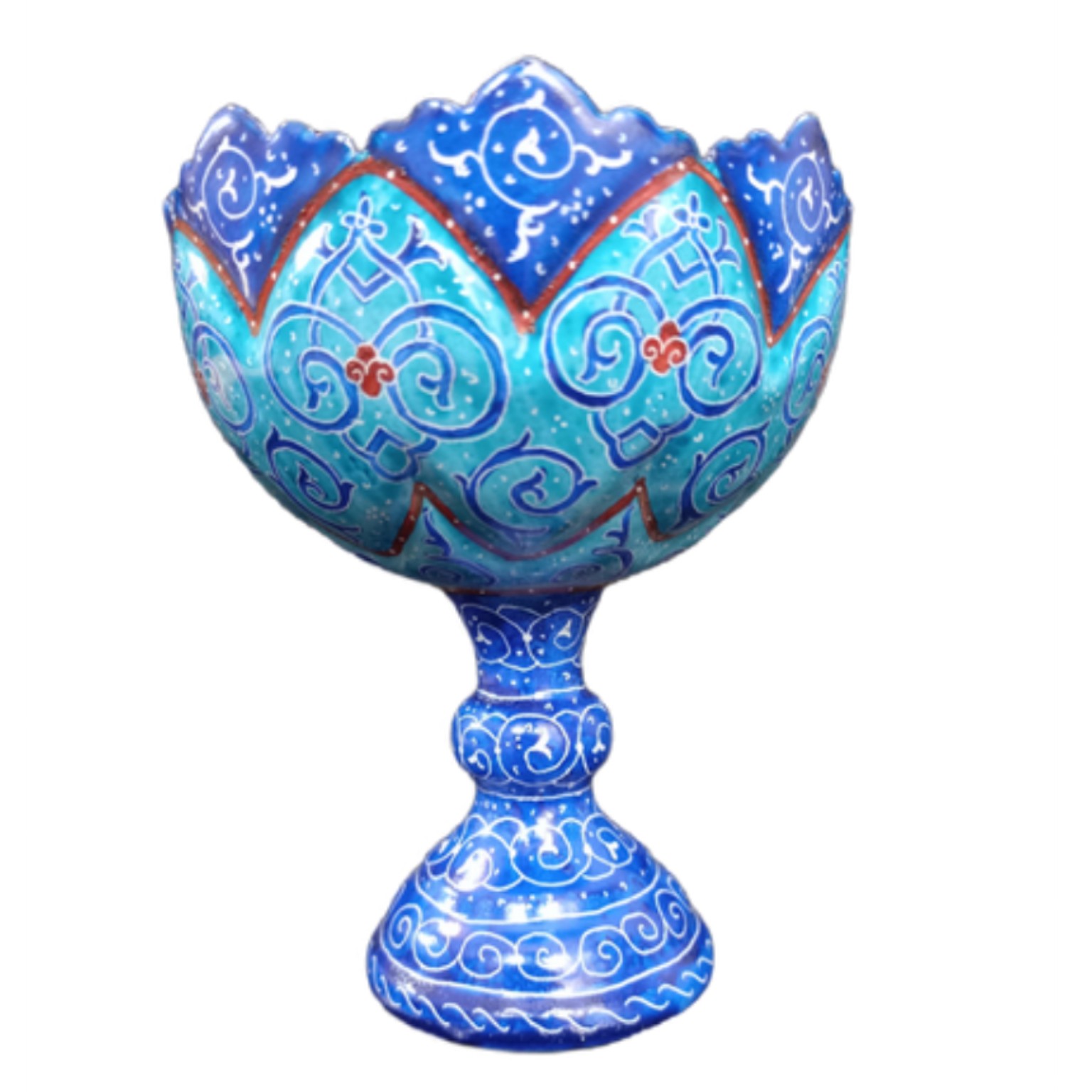 کاسه پایدار 12 سانتی مینا کاری