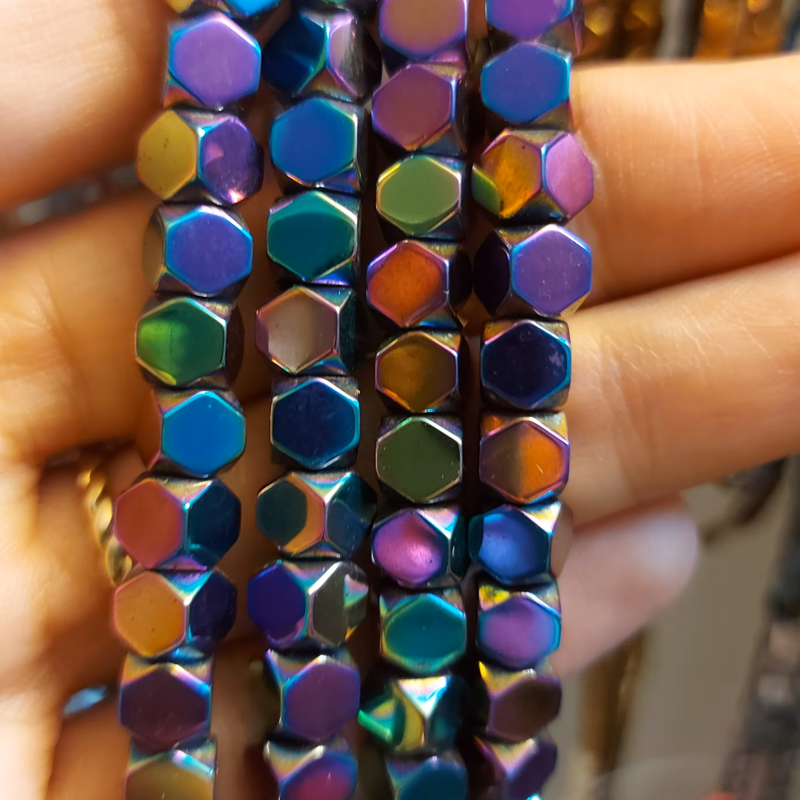 حدید 6 ضلعی هولوگرامی سایز هشت بسته 10 عددی