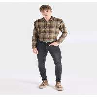 شلوار آبی مردانه 040 Alex Super Slim Fit کمر کم مردگان رنگ Colin’s