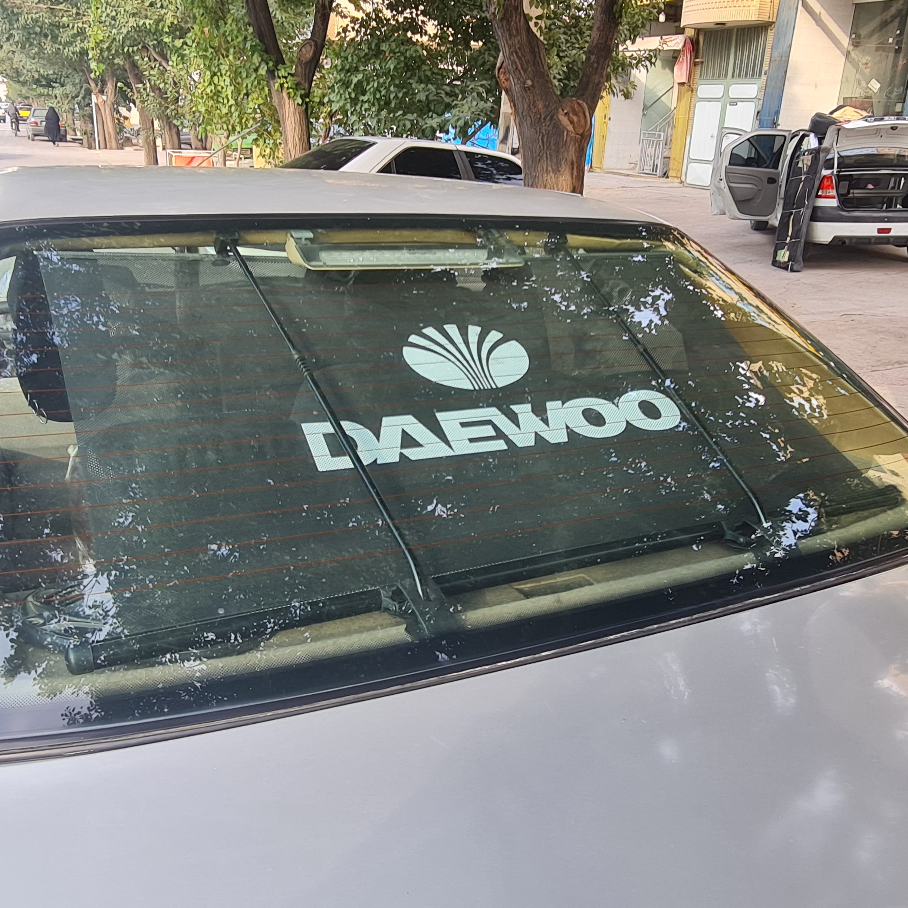 پرده عقب ای ال ایکسی 2 میل (اصل ) هک شده طرح DAEWOO