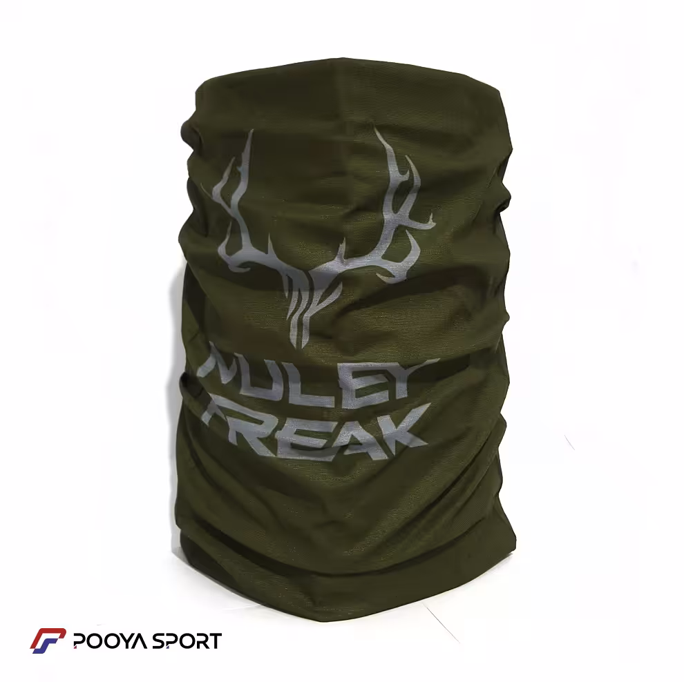 دستمال سرو گردن اسکارف Scarf ساده سبز ارتشی