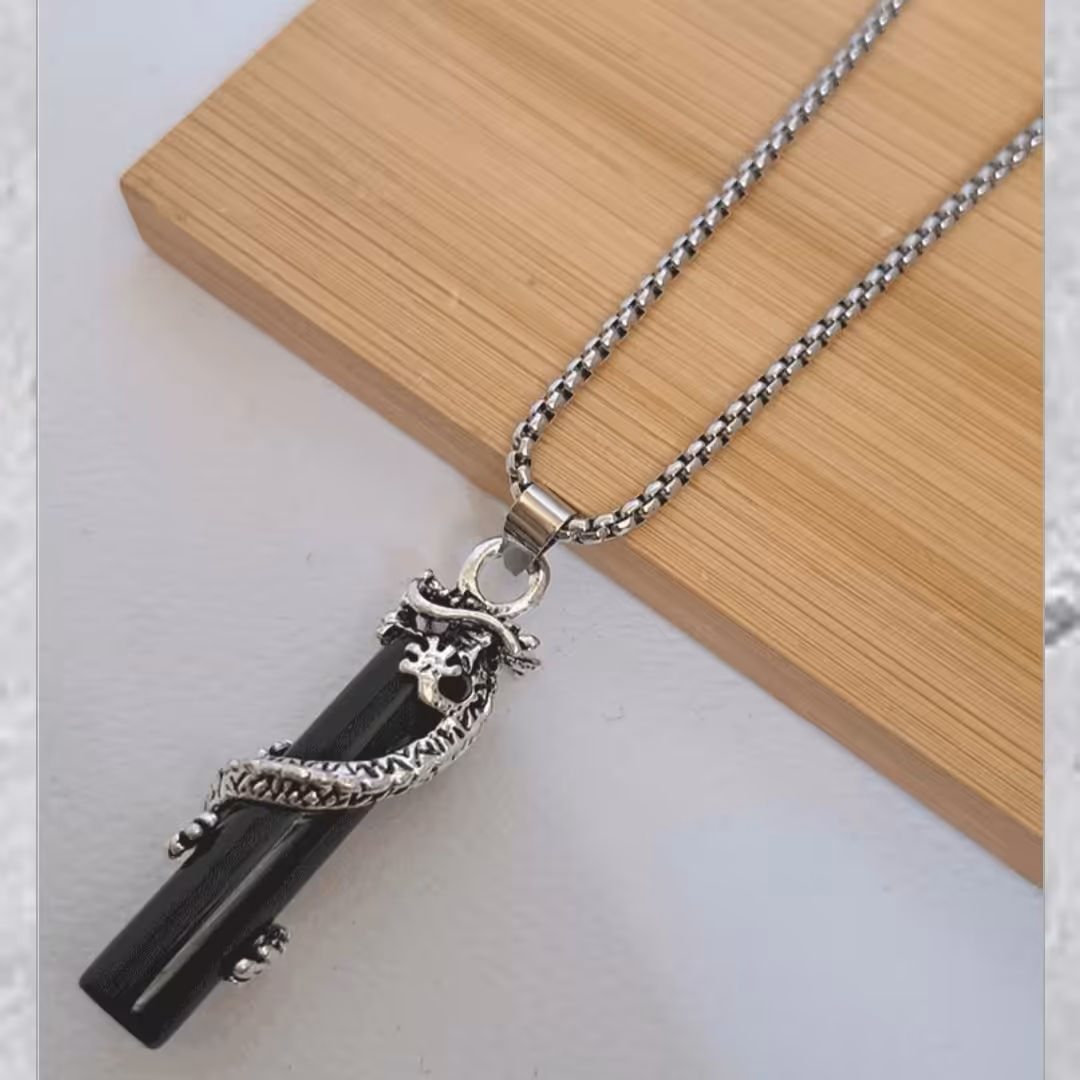 گردنبند دراگون وکریستال