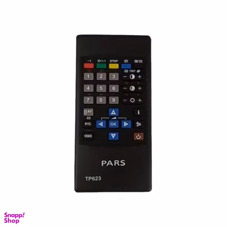 ریموت کنترل تلویزون پارس مدل TP623
