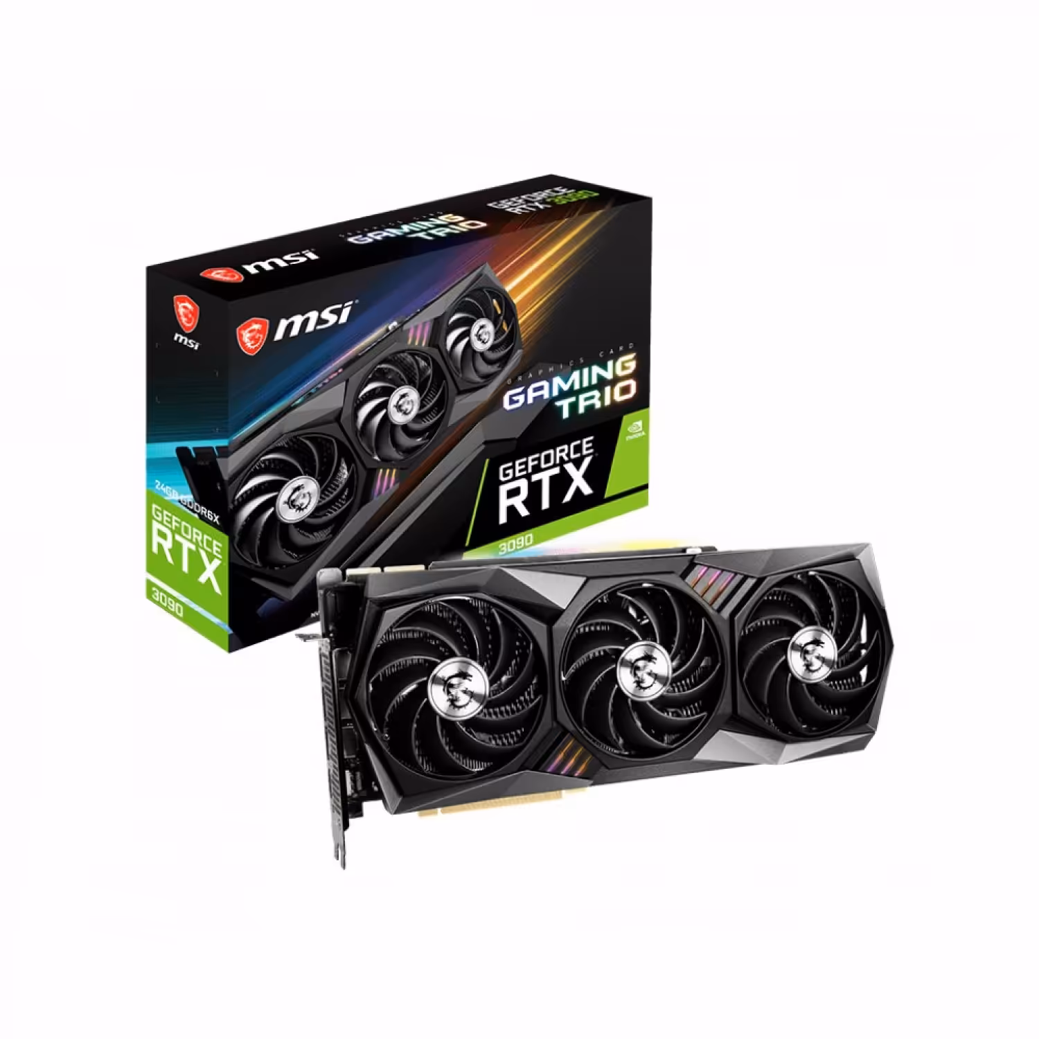 کارت گرافیک ام اس آی GeForce RTX 3090 GAMING TRIO 24G