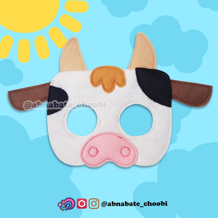 ماسک بازی نمایشی گاو مزرعه