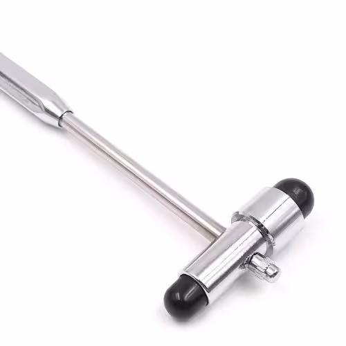 چکش رفلکس دوسر گرد کوچک استیل ضدزنگ ابزار جراحی 