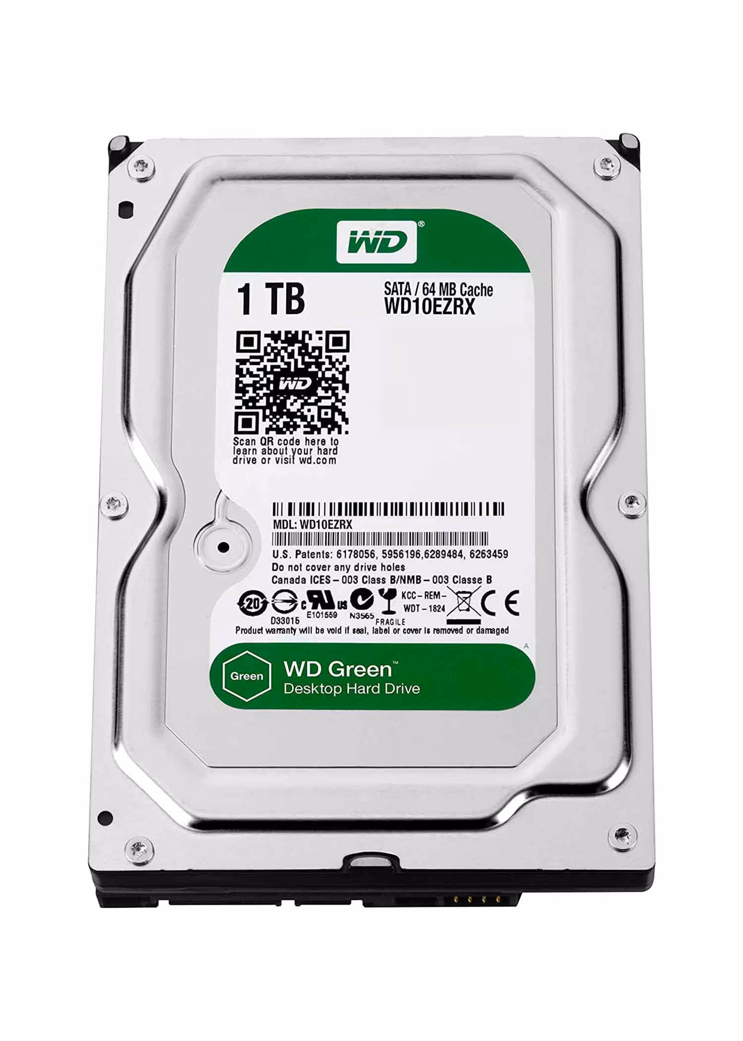 قیمت و خرید هارد 1 ترابایت HDD 1TB WD GREEN - آی تی کاشفی
