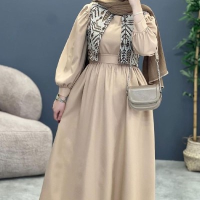 پیراهن عروسکی مازراتی و کوک دوزی مدل ماهلین