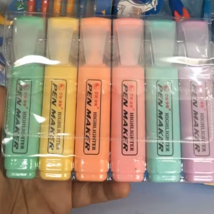 ماژیک هایلایت پاستیلی یا هایلایتر