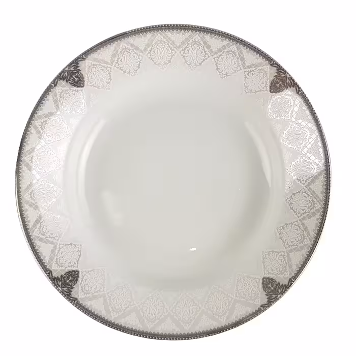 بشقاب خورش خوری 20 چینی پارس مدل 603 کد 3913 (پس کرایه)