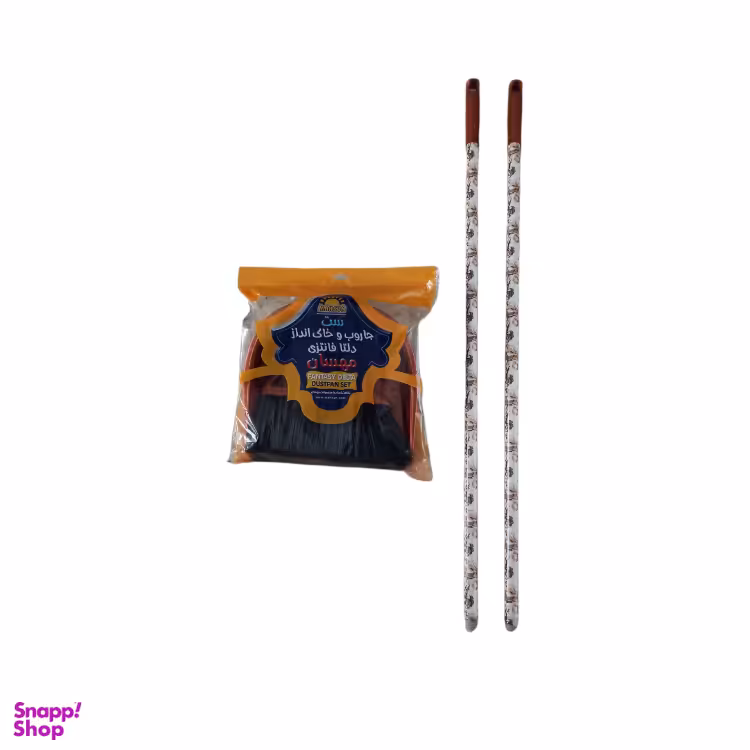 ست جارو و خاک انداز مهسان مدل دلتا فانتزی